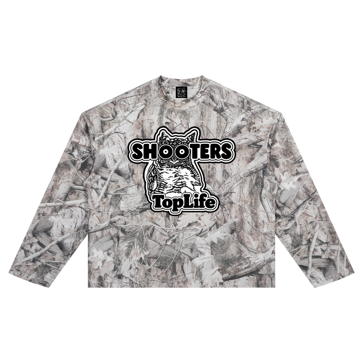 TopLife Shooters Season Camo Waffle Tee