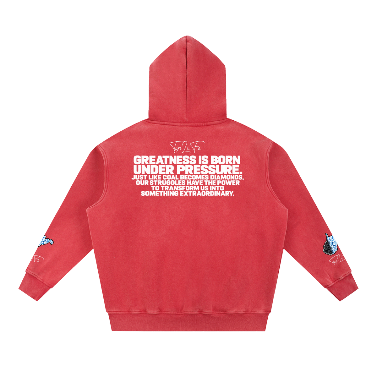 TopLife WV Coal To Diamond Oversize Hoodie