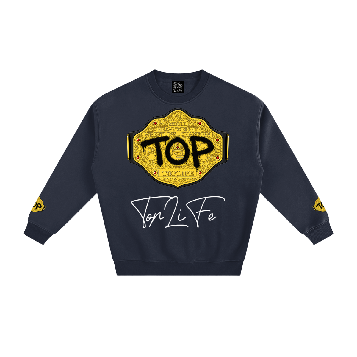 TopLife World Order Fleece Crewneck