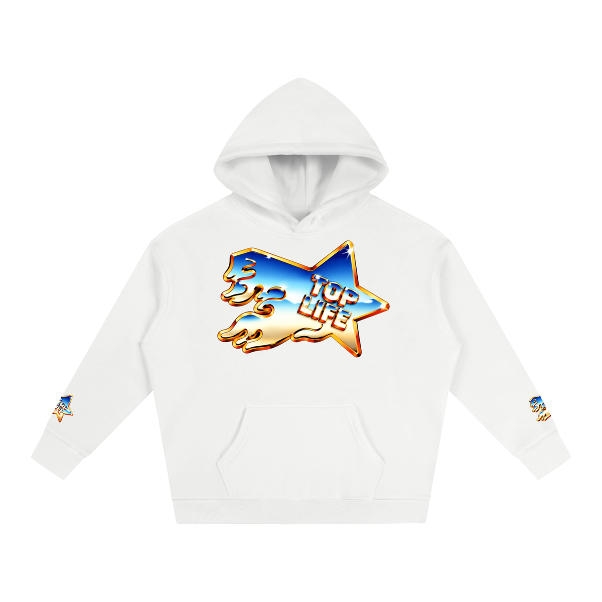 TopLife Shinetime Oversize Fleeced Hoodie