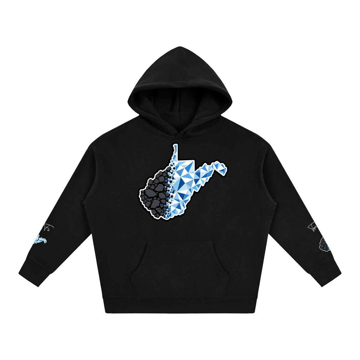 TopLife WV coal to diamond Hoodie