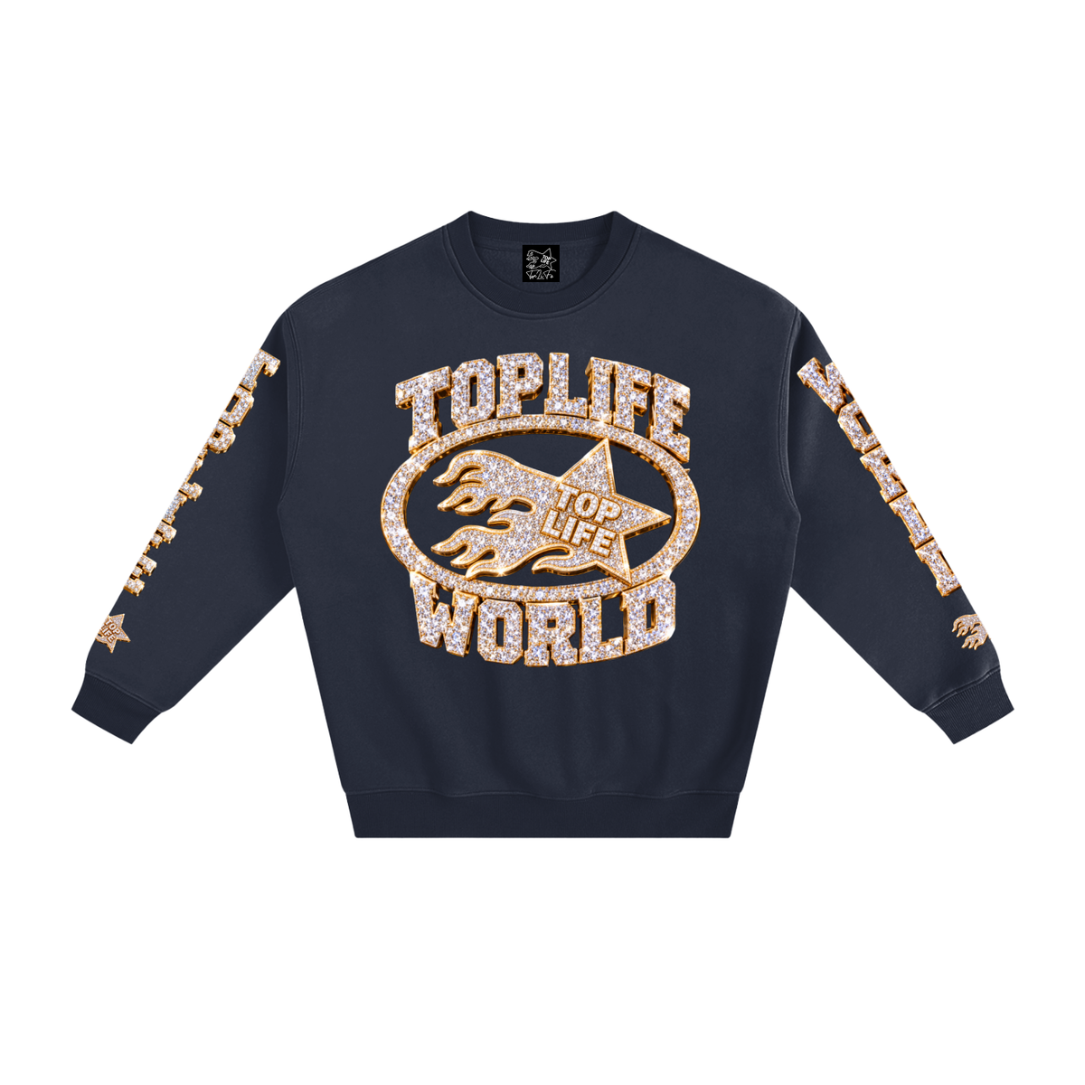 TopLife Millionaire Era Crewneck