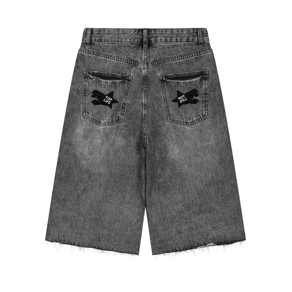 TopLife Smoke Denim Shorts