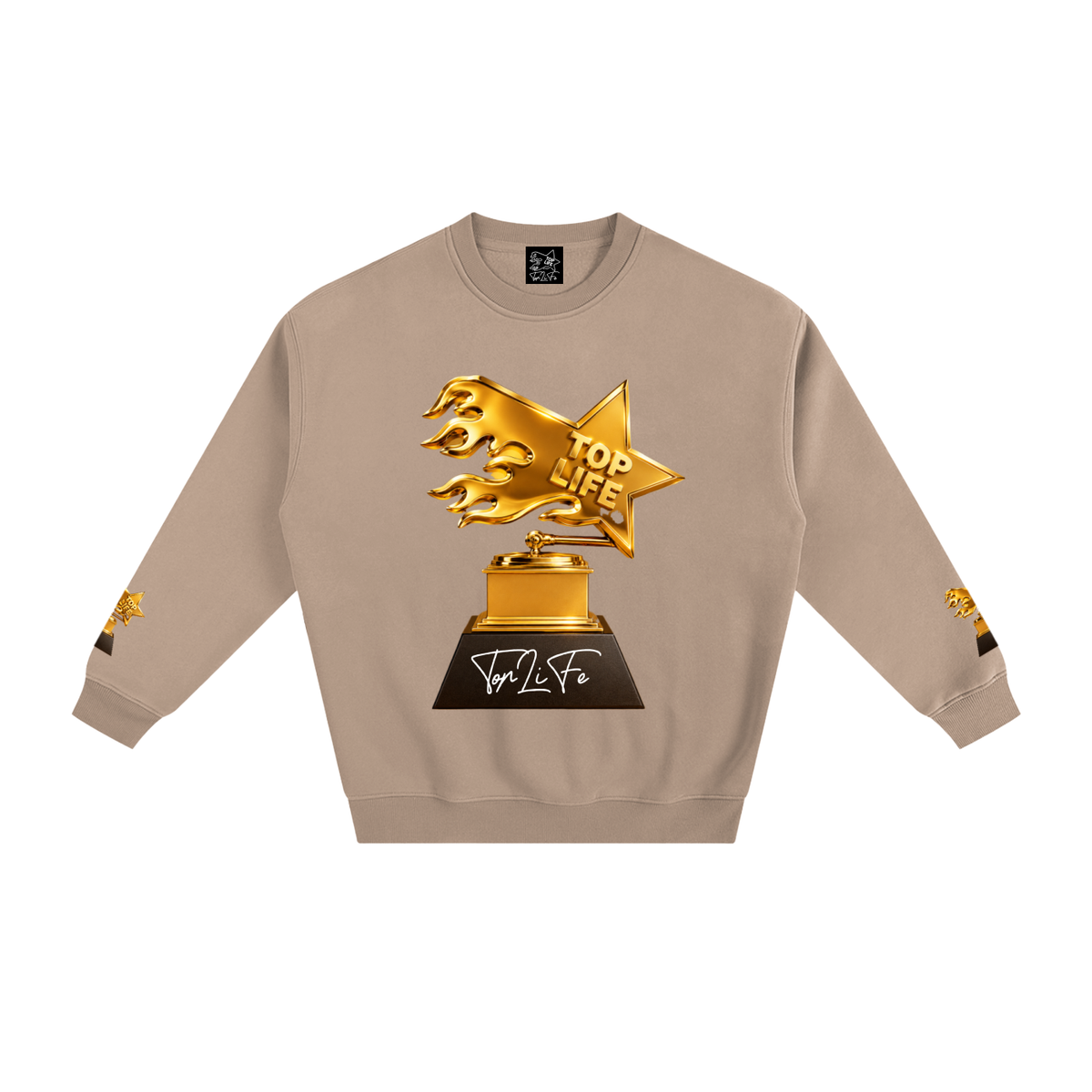TopLife Golden Trophy Crewneck